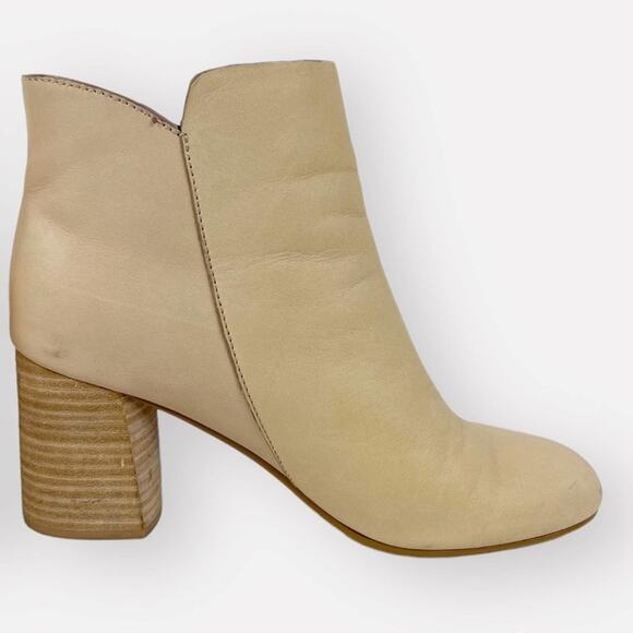 See By Chloe Louise Medium Leather Ankle Bootie Size 36.5 - Picture 9 of 14